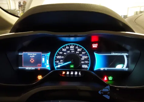 2014 Ford C-Max Hybrid Se z USA, uszkodzony, nr VIN 1FADP5AU4EL500556